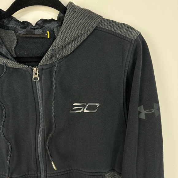 Under Armour SC Black Full Zip Jacket - Picture 3 of 4